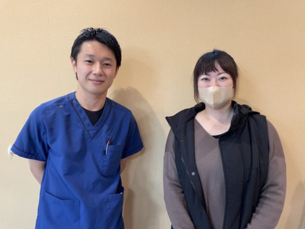 交通事故施術　女性