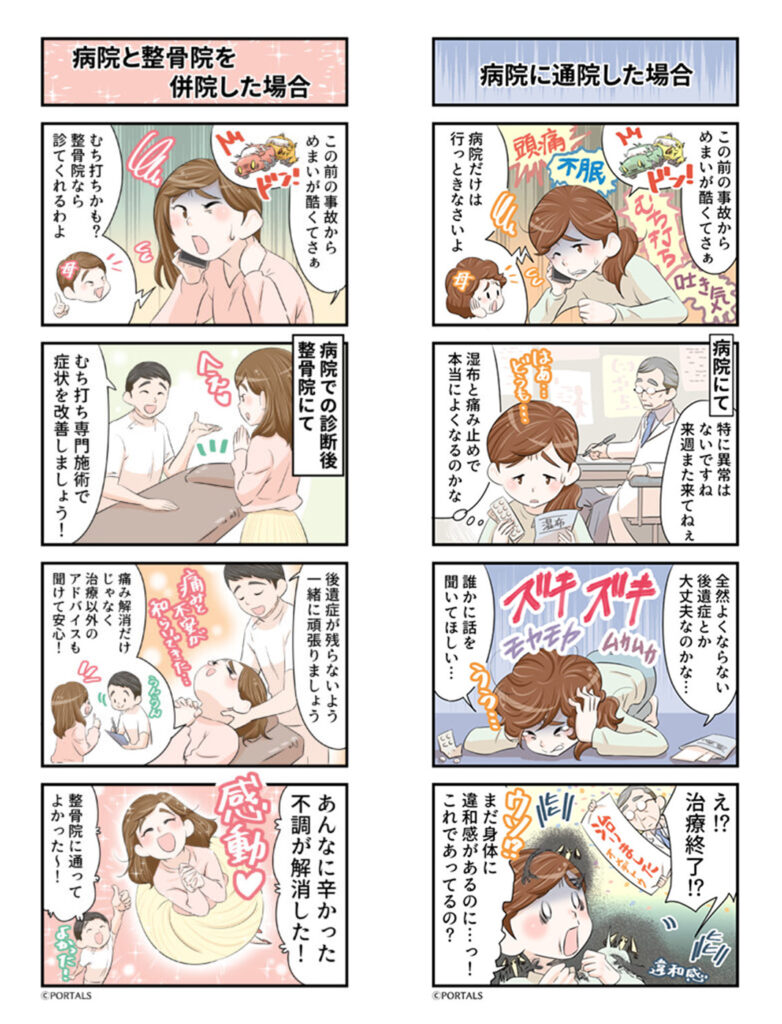 交通事故マンガ